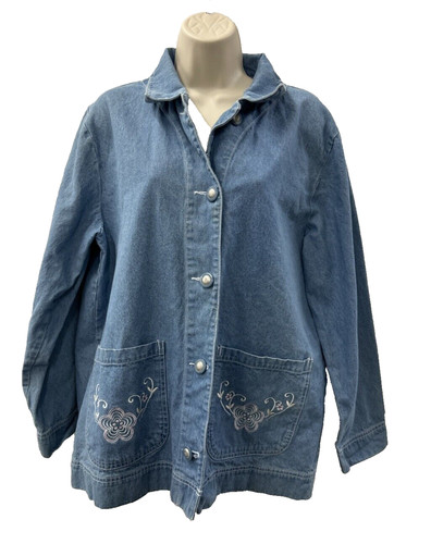 Tudor court denim shacket - court,