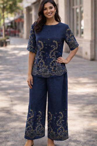 Ladies piece linen set - ladies,