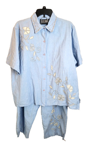 Vtg rachel brooke - rachel, blue