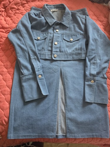 Two piece denim set - set, size