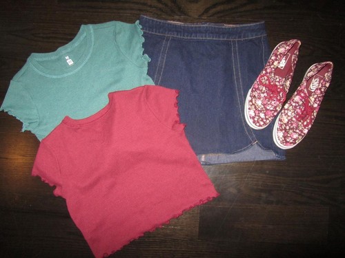 Pacsun denim skirt - ,, we