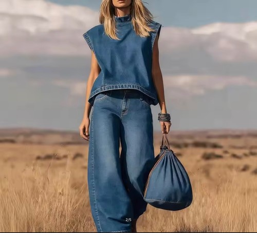 Women vintage denim - vintage, two