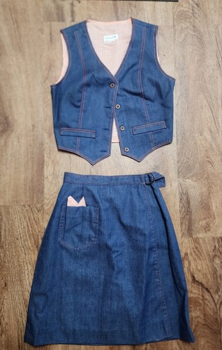 Vtg 1970s label - vtg, denim